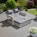 Produktbild: »Sunny« Garten Multifunktionssofa, Polyrattan, grau