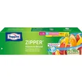 Produktbild: TOPPITS Allzweckbeutel mit Zipper, 12 x 6 Liter, transparent 1 bis 42 Stk