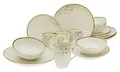 Produktbild: CreaTable, 14699, Serie Nature Collection Natural Living, 16-teiliges Geschirrset für 4 Personen, Kombiservice aus Steinzeug, spülmaschinen- und mikrowellengeeignet, Qualitätsproduktion