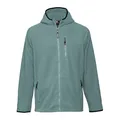 Produktbild: FORSBERG Dicker Fleece Hoodie Zipper, Farbe:Petrol, Größe:4XL
