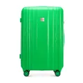 Produktbild: WITTCHEN ULTIMO Line | 77x50x29cm | Großkoffer Koffer, Reisetasche | Leichtes Gepäck Polycarbonatschloss TSA Teleskopgriff 4 Lenkrollen | Tragegriff |Grün