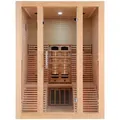 Produktbild: Sanotechnik Infrarotkabine, Braun, Holz, 150x200x150 cm, Freizeit, Wellness, Infrarotkabinen