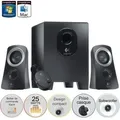 Produktbild: Logitech - Z313 2.1 Lautsprechersystem Mit Subwoofer 980-000413 (980-000413)