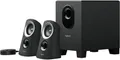 Produktbild: Logitech Z313 2.1 Lautsprecher-System mit Subwoofer, 50 Watt Spitzenleistung