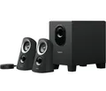 Produktbild: Logitech Z313 2.1 Lautsprecher-System Mit Subwoofer, AUX-Anschluss, Schwarz