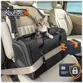 Produktbild: Transportbox Faltbar für Katzen bis 5kg mit Netzfenstern Innenkissen Auto Reisen