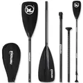 Produktbild: NEMAXX® Carbon Speed SUP Paddel – 3-teiliges Paddle für Stand-up-Paddling – höhenverstellbar inkl. Tasche – Ultraleicht (702 g) – auch als Kajak-Paddel geeignet – Carbon Stand-up Paddle