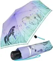 Produktbild: 4Kids KinderTaschenschirm Pferde reflective mit Reflexborte  Wild Horses