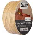 Produktbild: Dalsys Weichsockelleiste Selbstklebend 15m Eiche Fußbodenleiste