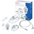 Produktbild: Beurer IH 16 Yearpack, umfangreiches Zubehör mit Vernebler, Medikamentenbehälter, Mundstück, Kindermaske, Erwachsenenmaske, 5 Ersatzfilter, Vernebler-Set für den IH 16 Inhalator, desinfektionsfähig