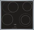 Produktbild: Bosch PKN645BA1E Kochfeld 60 cm Kochstelle Glaskeramik autark Edelstahl-Rahmen.