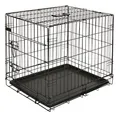 Produktbild: Kerbl Tiertransportbox Kerbl Gittertransportbox klappbar schwarz 63x48x57cm 1 Tür 81364