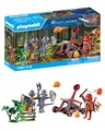 Produktbild: PLAYMOBIL | Novelmore | Duell zwischen Novelmore-Rittern und Burnham Raiders | Spielzeug für Kinder ab 4 Jahren | 71485