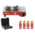Produktbild: ROTHENBERGER Industrial Campingkocher 2,2 kW Deluxe RS 220 inkl. 4x RoButan 220 gr. - 1500004233