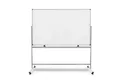 Produktbild: Master of Boards Wandtafel mobil Stanford PRO – doppelseitig, magnetisch & kratzfest, mit Rollen, mit Ablage, drehbare Wandtafel in 5 Größen, 90 cm x 120 cm