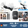 Produktbild: Professionelles 17 in 1 Fahrradflickzeug Set für sichere Reparaturen unterwegs