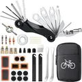 Produktbild: Wothfav Fahrradflickzeug Set Unterwegs 17in1 Reparaturset Multitool Satteltasche