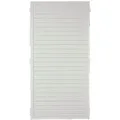 Produktbild: T&J Sichtschutzzaun LIGHTLINE weiß Sichtschutz Lamellenzaun, 90x180 cm