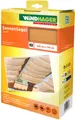 Produktbild: Windhager Sonnensegel für Seilspanntechnik zur Beschattung von Wintergarten und Terrasse, (1-tlg), Sonnenschutz 420 x 140 cm, sand