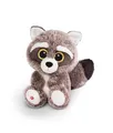 Produktbild: NICI Glubschis: Das Original – Waschbär Clooney 25 cm – Kuscheltier Augen – Flauschiges Plüschtier mit großen Glitzeraugen – Schmusetier für Kuscheltierliebhaber – 45569