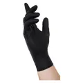 Produktbild: Nitras Einmalhandschuhe schwarz, Tough Grip, 50 Stück in der Box Gr. XL (10) (31224016)