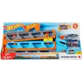 Produktbild: Hot Wheels 2-in-1 Rennbahn-Transporter inkl. 3 Spielzeugautos