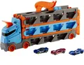 Produktbild: MATTEL HW City Mega Langtransporter 2in1 + GVG37 Autos