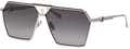 Produktbild: Philipp Plein Herren SPP076M Sonnenbrille, Shiny Full Palladium