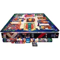Produktbild: Hasbro Cluedo Junior Spiel - Flexible und ultraleichte XL Spielmatte Deutsche Version Ein Verbrechen geschah in der Villa - Familien- und Kinderspielbrett SpielJ- Waschbar und nassfest | 61 x 61 cm.