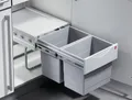 Produktbild: HAILO 3641-12 Abfallsorter 36 (2x18) Liter RAUMSPAR TANDEM ab 40 cm Schrankbr...
