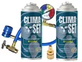 Produktbild: Paket AC ClimaSet FIX Doctor 2x Kältemittel R1234yf Schlauch Adapter Klimagas