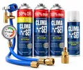 Produktbild: Paket R1234yf Ersatzgas 3in1 Auto Klimaanlage Kältemittel Klima, Öl, Dichtmittel