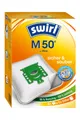 Produktbild: Swirl Staubsaugerbeutel Swirl M50 M 50, passend für Miele Staubsauger, inkl. 1 Filter - zuschneidbar, 4 St., Optimale Passform, EcoPor Qualität für lange Nutzungsdauer