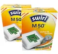 Produktbild: 8 Swirl M50 Staubsaugerbeutel für Miele Staubsauger + 2 Abluftfilter NEU