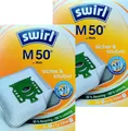Produktbild: 2x Swirl M 50 EcoPor Staubsaugerbeutel M50 frei Haus - 2 Pakete = 8 Beutel