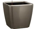 Produktbild: Pflanzkübel Lechuza Quadro 28 x 28 x H 26 cm taupe inkl. Erdbewässerungsystem Pf