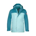 Produktbild: Trollkids Girls Bryggen 3in1 Jacket 128, Teal/Aqua