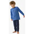 Produktbild: Schiesser Pyjama Nightwear 1 (2 tlg) schlafanzug schlafmode bequem blau 140 EU