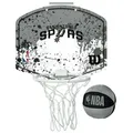 Produktbild: Basketball-Rückwand Unisex, Wilson NBA Team San Antonio Spurs Mini Hoop, Grau