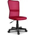 Produktbild: TRESKO Drehstuhl Weinrot Chefsessel Bürostuhl Drehstuhl Sportsitz Bürosessel Schreibtischstuhl - Rot