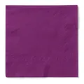 Produktbild: MANK Serviette in AUBERGINE aus 3-lagigem Tissue, 40x40 cm, 1/4 Falz, 100 Stück, elegante Papierservietten für Hochzeit, Party, Gastronomie, Restaurant, Events