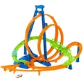 Produktbild: Hot Wheels Track Set Episches Crash-Rennen mit Crash-Zonen (HTP55)