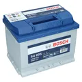 Produktbild: PKW Autobatterie 12 Volt 60 Ah Bosch S4 005 Starterbatterie ersetzt 55Ah 65Ah