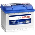 Produktbild: BOSCH S4 005 Starterbatterie 12V 60Ah 540A/EN L2 für VW Peugeot Citroën BMW Audi