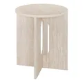 Produktbild: Atmosphera Anaya Beistelltisch, Beige, 40 x 40 x 50 cm