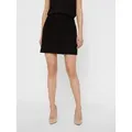 Produktbild: Vero Moda Lederimitatrock VMDONNADINA FAUXSUEDE SHORT SKIRT Materialmix schwarz L (40)