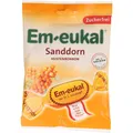 Produktbild: EM Eukal Bonbons Sanddorn zuckerfrei 75 g