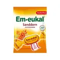 Produktbild: Em eukal Sanddorn Hustenbonbons fruchtig frisch zuckerfrei 75g PZN 03166310