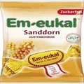 Produktbild: EM EUKAL Bonbons Sanddorn zuckerfrei 75 g