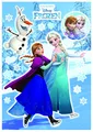 Produktbild: Komar 14048h Deco-Sticker Anna und Elsa, Blau/Weiß/Bunt